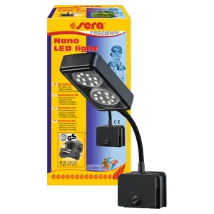 Echt Sera Nano LED light 3×2 W, Mini-Klemmlampe